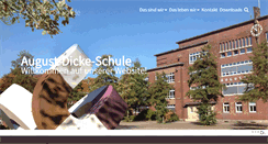 Desktop Screenshot of gymnasium-august-dicke.de